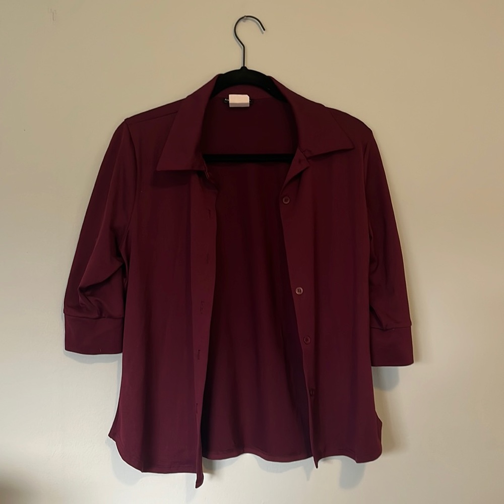 Anthropologie Short Sleeve Button Up!